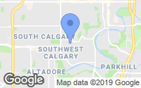 Map of Diamond Cove, AB