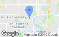 Map of Diamond Cove, AB