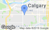 Map of Diamond Cove, AB
