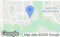 Map of Diamond Cove, AB