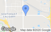 Map of Diamond Cove, AB