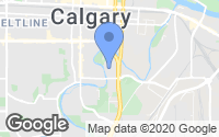Map of Diamond Cove, AB